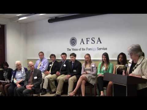 Foreign Affairs Day AFSA Scholarship Ceremony