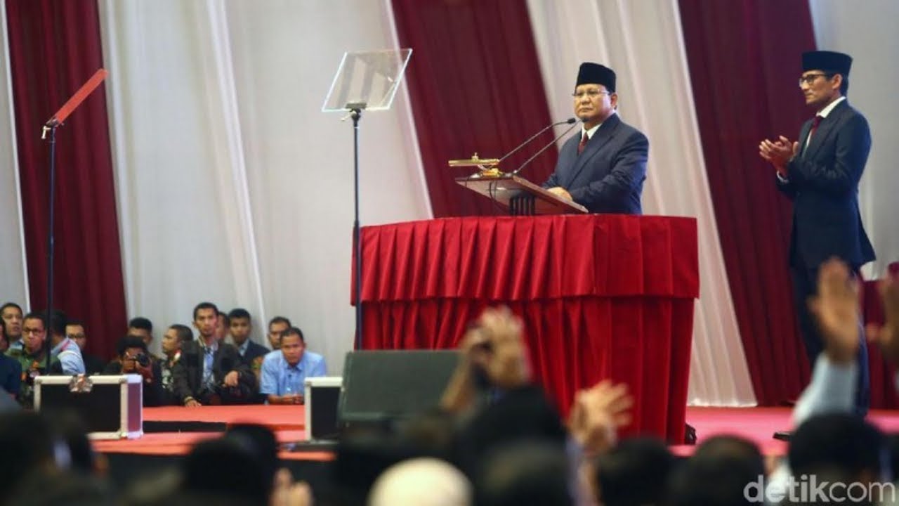 Pidato 'Indonesia Menang', Prabowo Kutip Surat Ar Ra'd ...