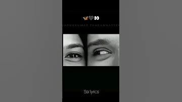 Nee Yen Usuru Yarukkumae Tharamaattaen Tamil Love Songs Ssr Lyrics Trending 