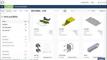 OpenBOM: Items and Product Structure Review Oct/2022
