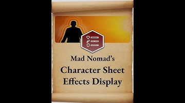 MNM Character Sheet Effects Display