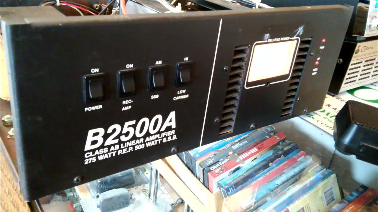 B2500 CB Radio Linear Amplifier YouTube