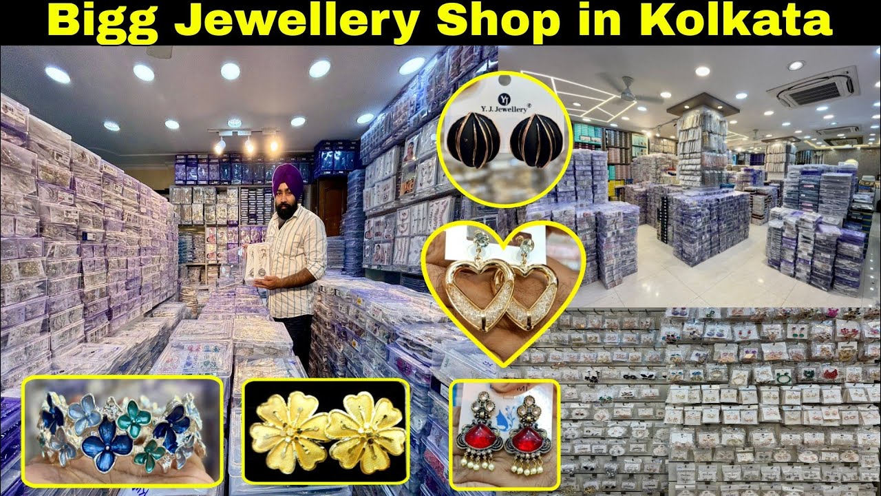 Bigg Jewellery Shop in Kolkata | Korean Jewellery Wholesale Market Kolkata | City Gold jewellery