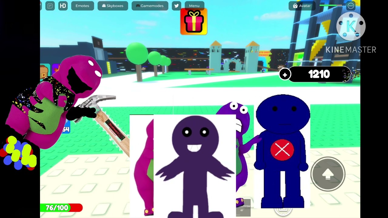 Barney pibby story (do not hack) meme