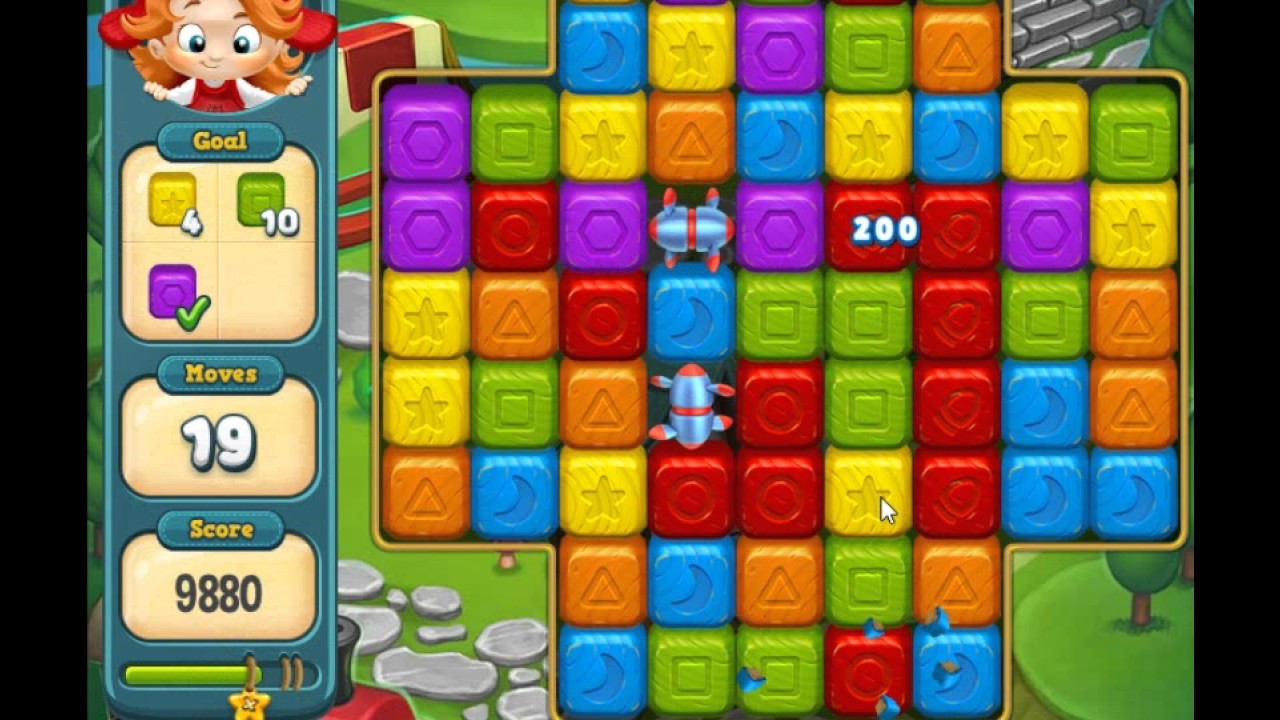 Toy Blast, level 4, no boosters 😈