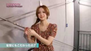 ノンノ10月号　佐々木希連載「non stream」の撮影現場に密着！