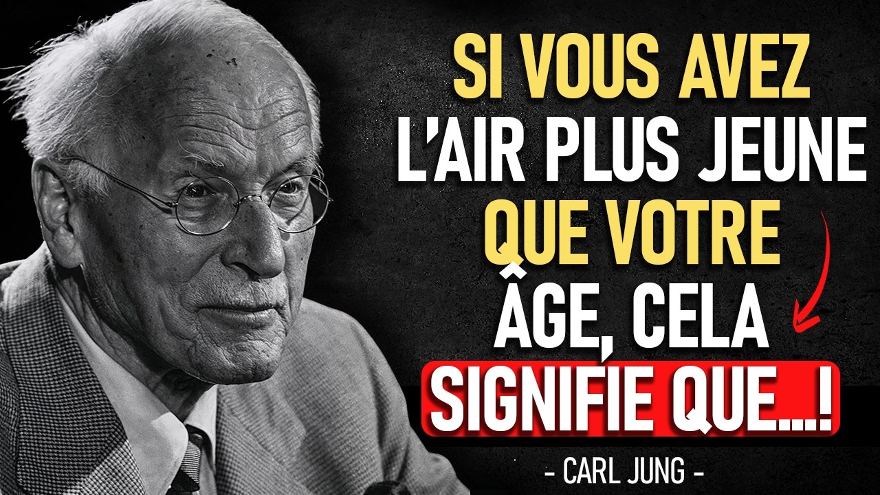 🌿 Si vous avez l’AIR plus JEUNE que votre ÂGE, voici ce que ça RÉVÈLE sur VOUS — Leçons de Carl Jung