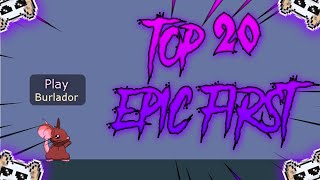 Transformice - TOP 20 MY BEST FIRSTS (Play)