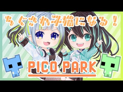 【PICO PARK】ちぐさわで子猫になる？？？【薄荷爽凛/葉柳ちぐさ/Vtuber】