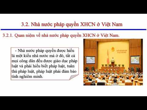 Video | CNXHKH | |Chương 4| |Nhà nước pháp quyền xã hội chủ... - YouTube