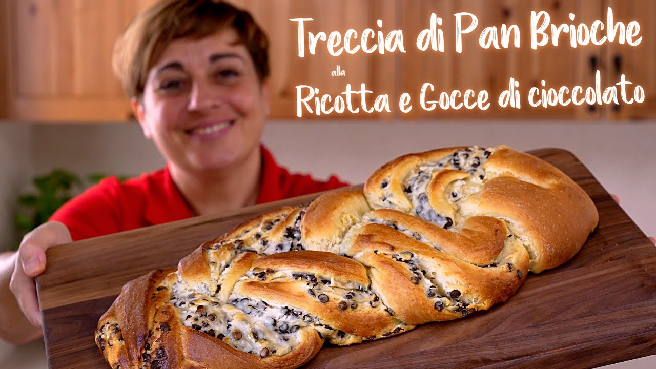 РИКОТТА И ШОКОЛАДНЫЕ ЧИПСЫ ПАНБРИОШ КОСЕЧКА