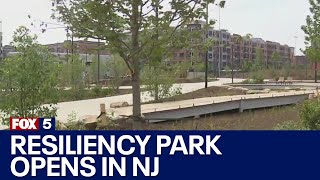 Hoboken opens resiliency park to curb flooding