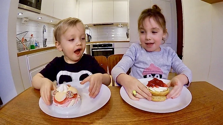 Gummy food vs real food CHALLENGE