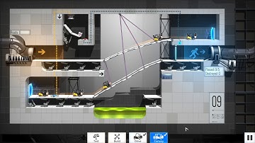 [Bridge Constructor Portal] 09 - Super Colliding Super Button