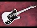 Description & Specifications for 70s Custom HHH Telecaster 2025 White Black Jimmy Page Wiring