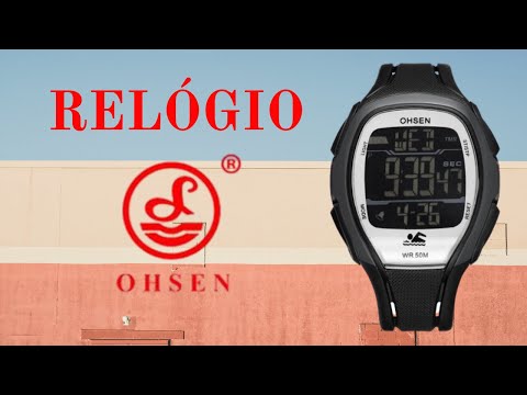 relogio ohsen 1802 YouTube