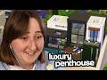 I built a *LUXURY* penthouse in The Sims 4