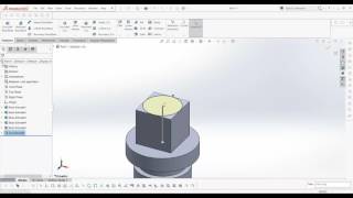 5 single tool post  - screw  /solidworks 2016 /