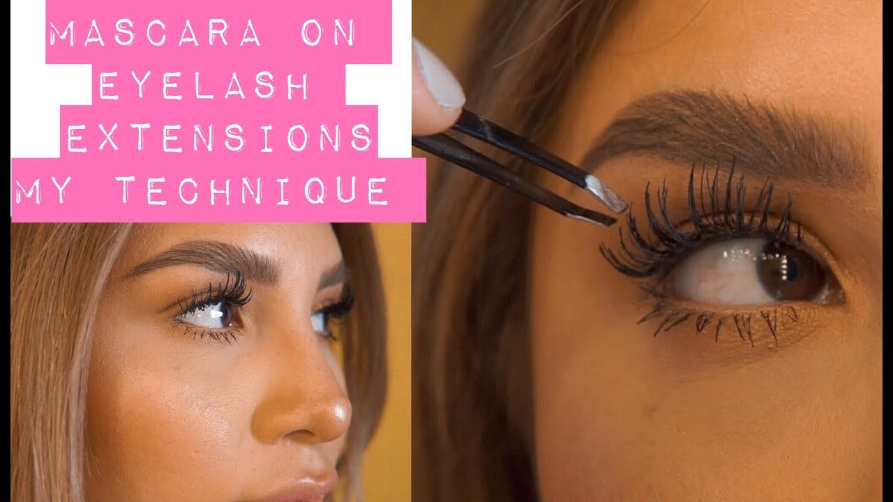 Mascara Eyelash Extensions?!! || Eyelash Extension Tips and More! YouTube
