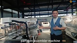 High Efficiency Automatic Partition Assembler Multi-Cell Partition Making Equipment