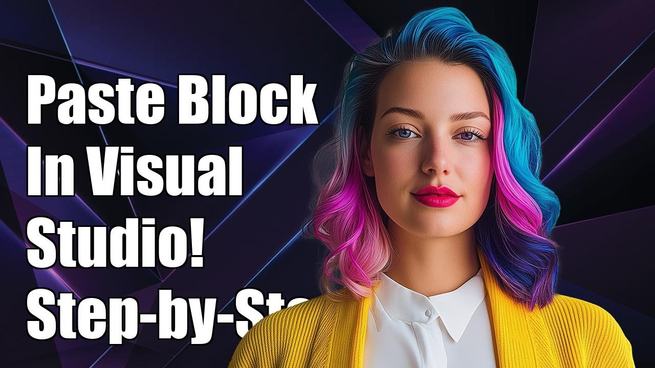 How to Paste a Rectangular Block in Visual Studio: Step-by-Step Guide ...