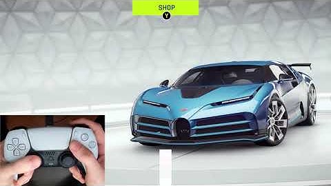 Asphalt 9 Bugatti Centodieci MP with controller handcam