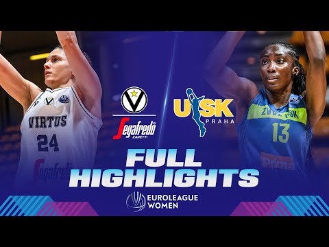 Virtus Segafredo Bologna v ZVVZ USK Praha | Full Game Highlights | EuroLeague Women 2023-24