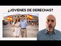 Jovenes ESPAÑOLES en su Momento MÁS de Derechas de la DEMOCRACIA principalmente los HOMBRES