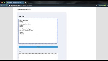 How to Convert HTML Code into Plain Text [ Easiest Way ]