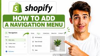 How To Add a Navigation Menu to Shopify