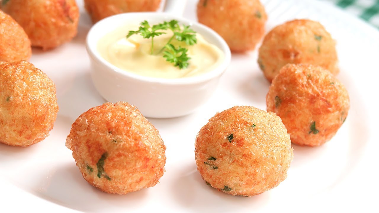 Albóndigas o Croquetas de Bacalao y Patata | Muy Fáciles y Deliciosas