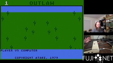 FujiNet test - Disk image menu (Diskulator)