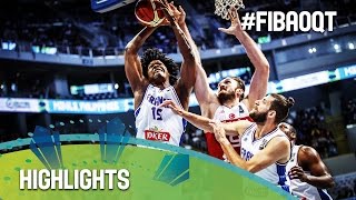 France v Turkey - Highlights - 2016 FIBA Olympic Qualifying Tournament