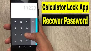 Calculator App Lock Forgot Password - How to Recover Password from Calculator Hide App screenshot 5