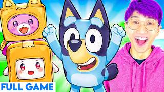 Lankybox Playing Bluey The  Game foxy U0026 Boxy  Gameplay