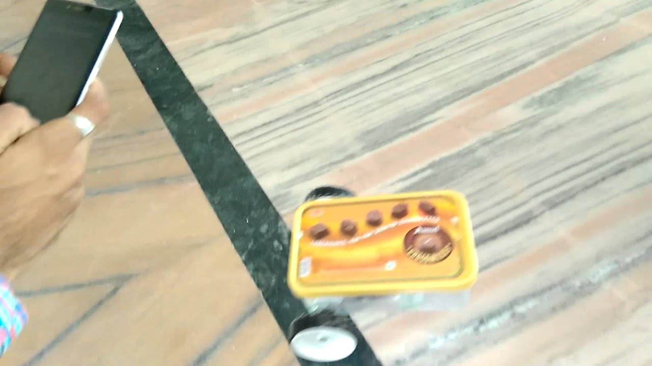 Mobile controlled robot - YouTube