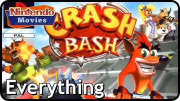Crash Bash - 201% Walkthrough / Full Game (2 Players, Adventure Mode, All Tourneys, Everything)