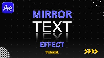 Mirror Effect Tutorial || After Effect || #logo #animation #viral #shorts #trending