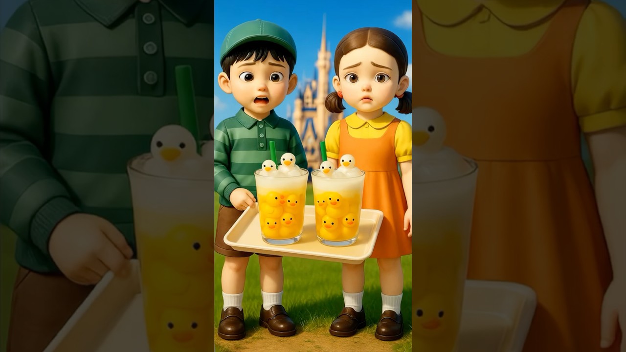 Squid Game AI Summer Drinks ASMR #squidgame #squidgame2 #ai #asmr #funny #slime #cute #cutebaby