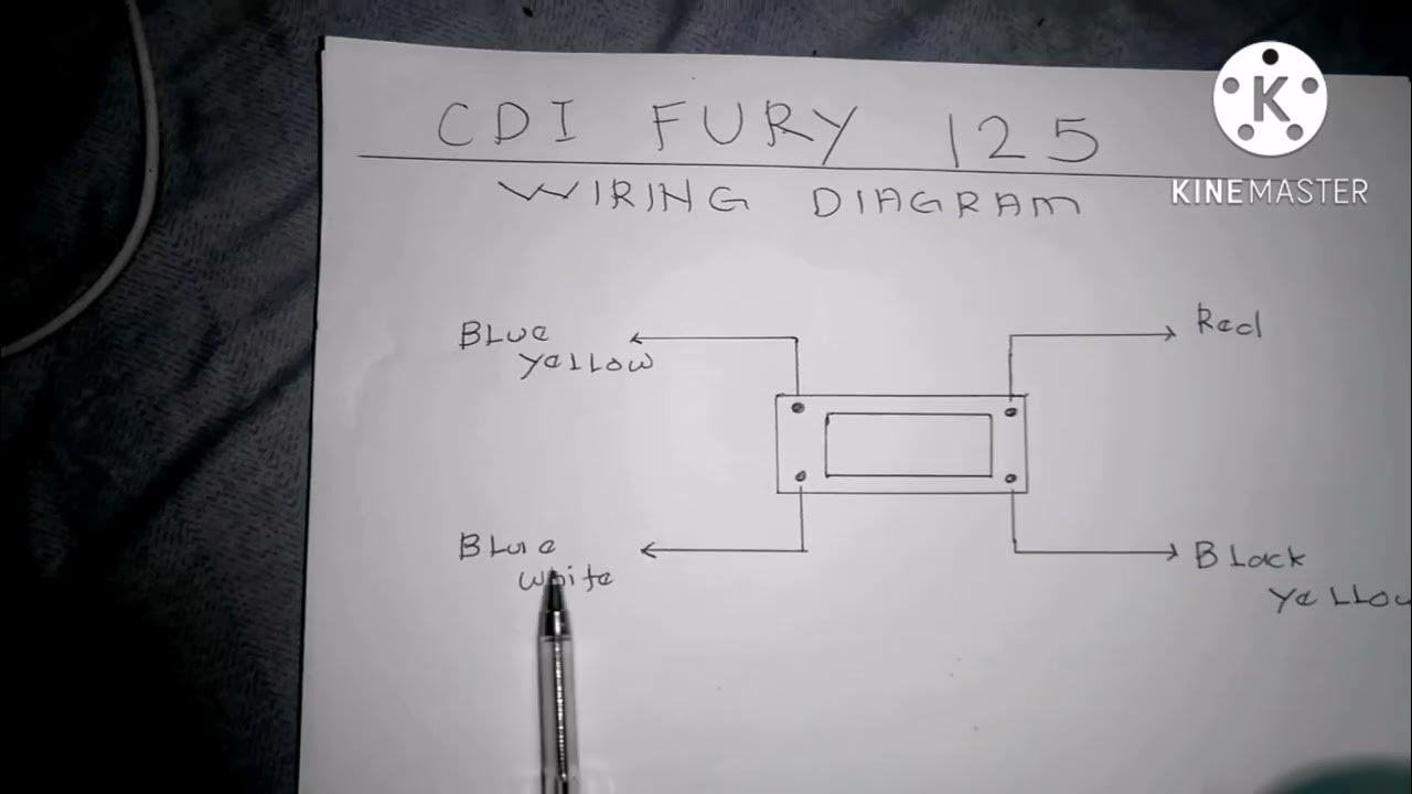 #KAWASAKI FURY 125 CDI WIRING DIAGRAM - YouTube