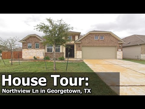 305 Northview Ln, Georgetown, TX home video tour