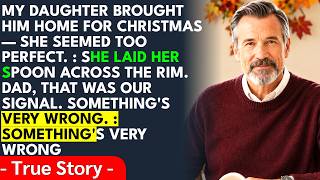 At Christmas Dinner, My Daughter Laid Her Spoon Across Her Mug — Our Old Signal That Meant...
