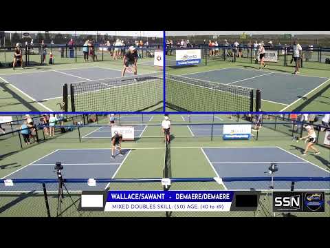 2024 Pickleball Alberta Provincials - Mixed Doubles Skill: (3.0) AGE: (40 to 49)