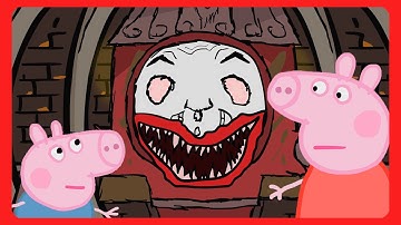 Peppa Pig meeting With the Choo Choo Charles - Horror Story