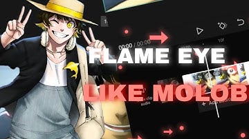 Negative Flame eye like @Molob || CapCut Tutorial