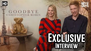 Domhnall Gleeson & Margot Robbie - Goodbye Christopher Robin Exclusive Interview