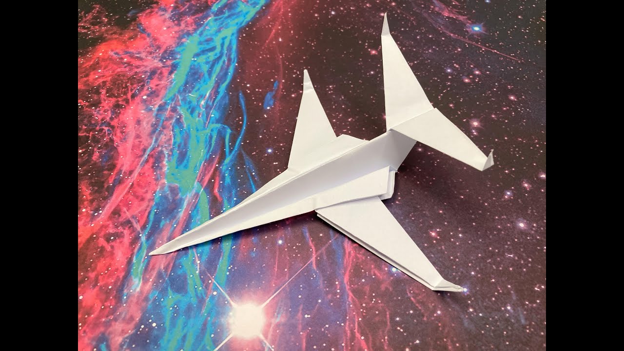  Flugzeug - Airplane - Papierflugzeug - Paper - Jet - Basteln - Falten Bildidee 