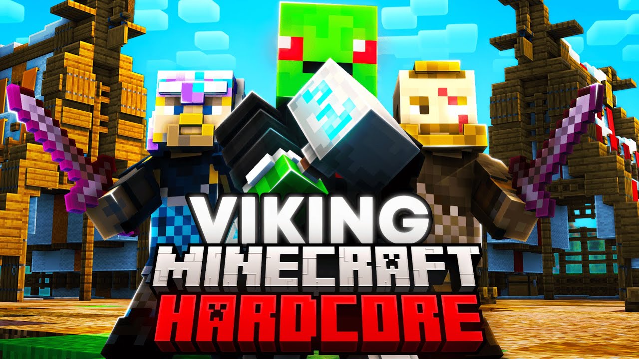 I Survived a VIKING Tournament in Hardcore Minecraft! YouTube