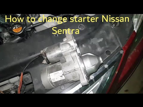 Video: Hvordan starter du en trykknap på en Nissan Sentra?