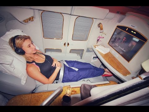 Emirates FIRST CLASS EXPERIENCE: Testing Out The Jennifer Aniston Commercial...